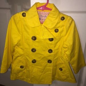 Cute Yellow OverCoat